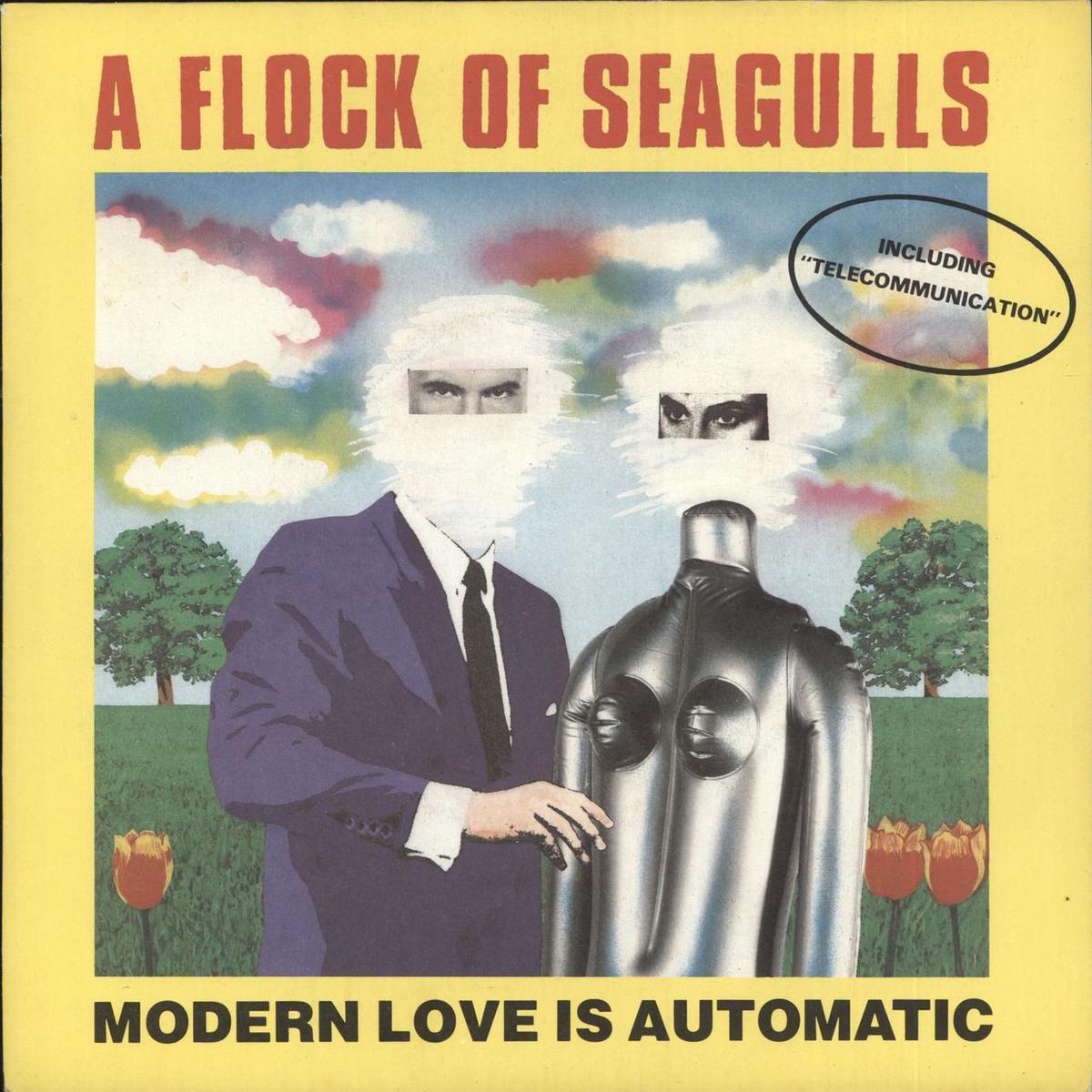 A Flock Of Seagulls Modern Love Is Automatic  7" vinyl
