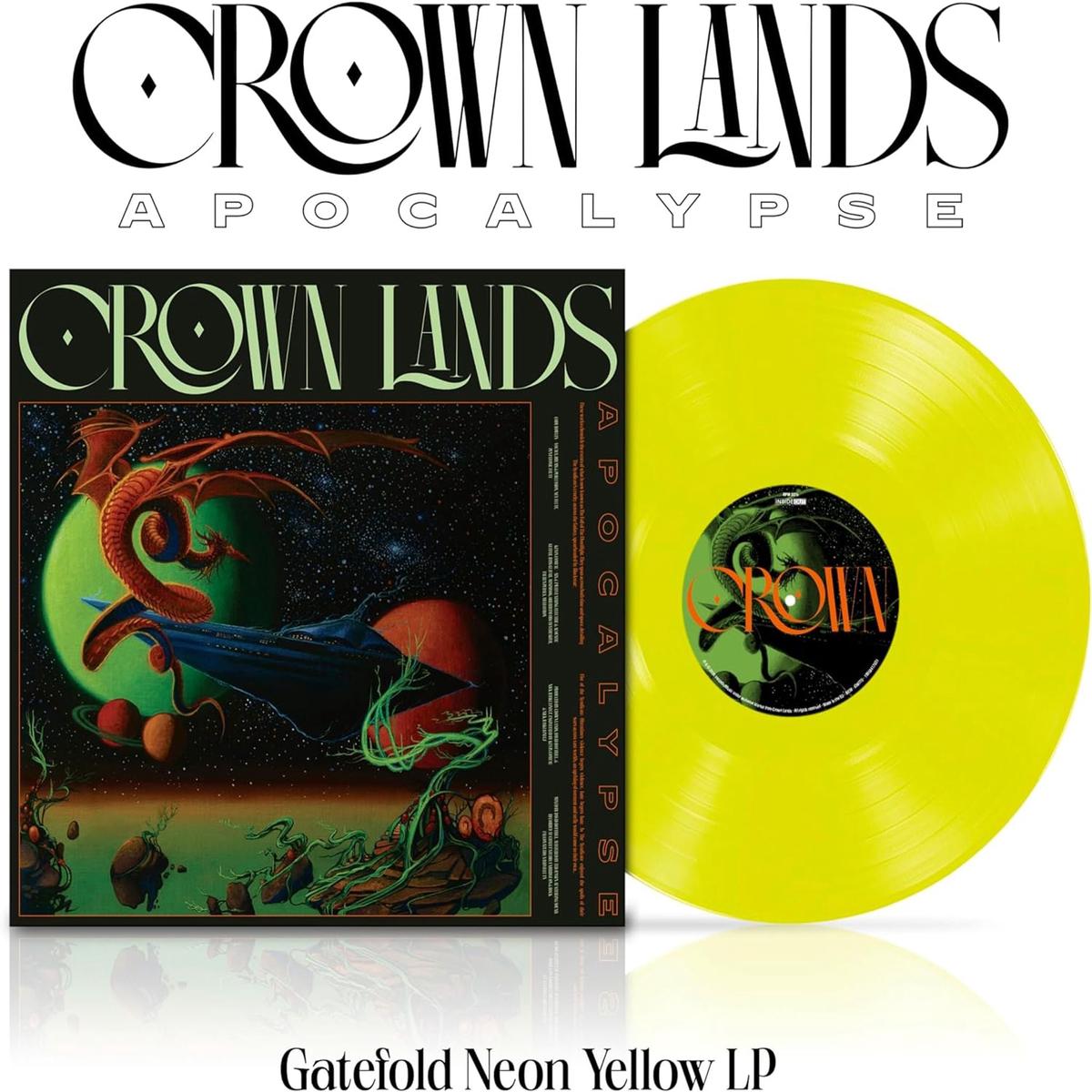 Crown Lands Apocalypse - Neon Yellow Vinyl - Sealed  Vinyl LP