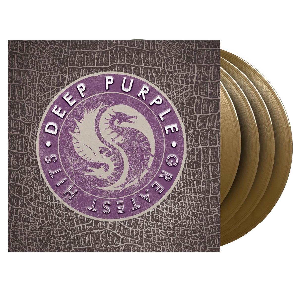 Deep Purple Greatest Hits - 180 Gram Gold Vinyl - Deluxe Numbered Slipcase - Sealed  4-LP vinyl set
