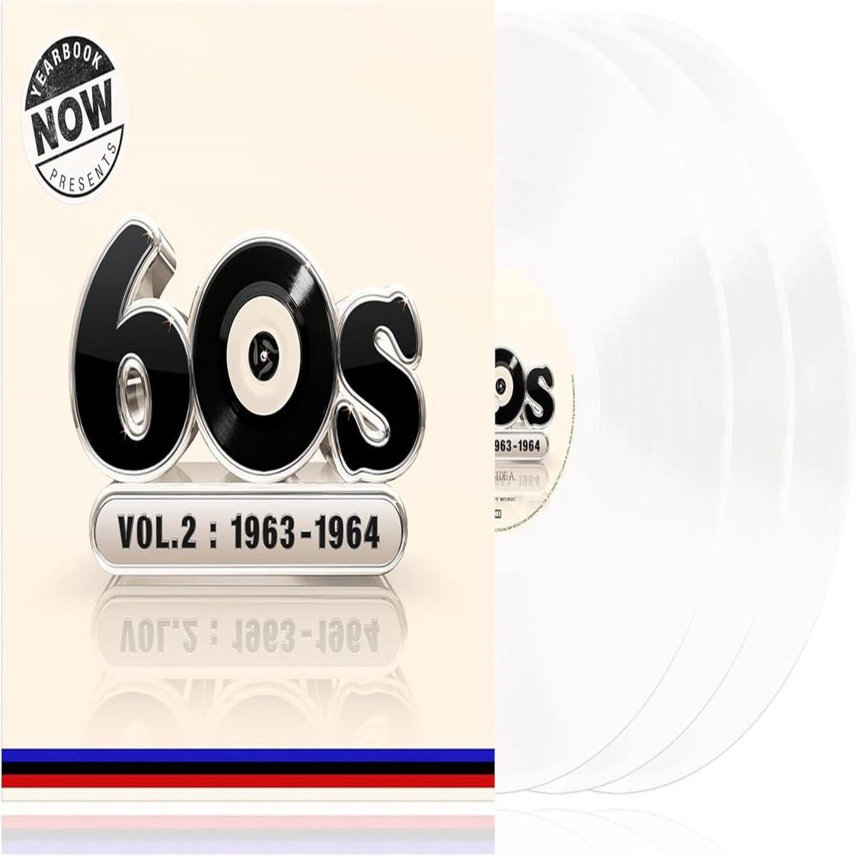 Now That's What I Call Music NOW Yearbook Presents | The 60s Volume 2: 1963-1964 - White Vinyl - Sealed  3-LP vinyl set