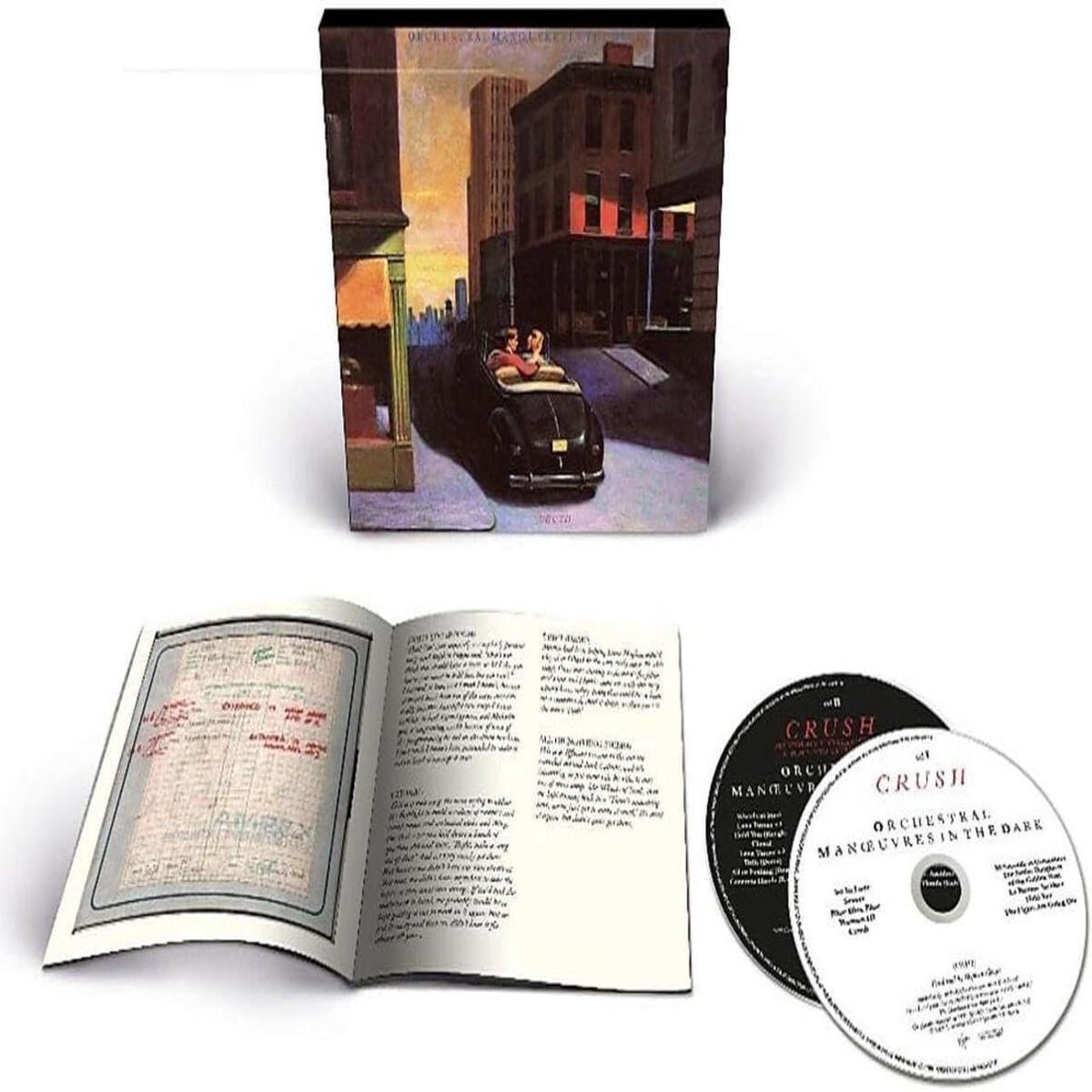 Orchestral Manoeuvres In The Dark Crush - 40th Anniversary Deluxe Edition - Remastered & Expanded - Sealed  2-CD album set
