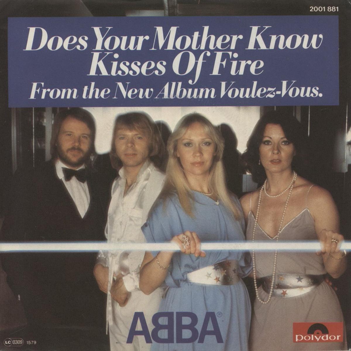 Abba Does Your Mother Know German 7" vinyl