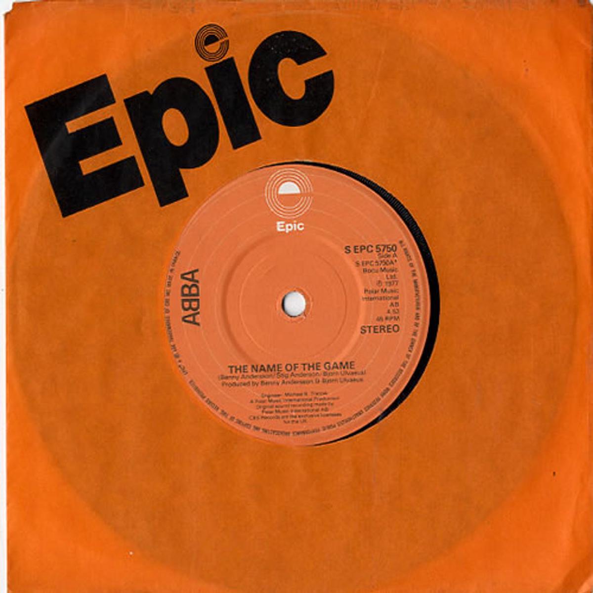 Abba The Name Of The Game - French Press  7" vinyl