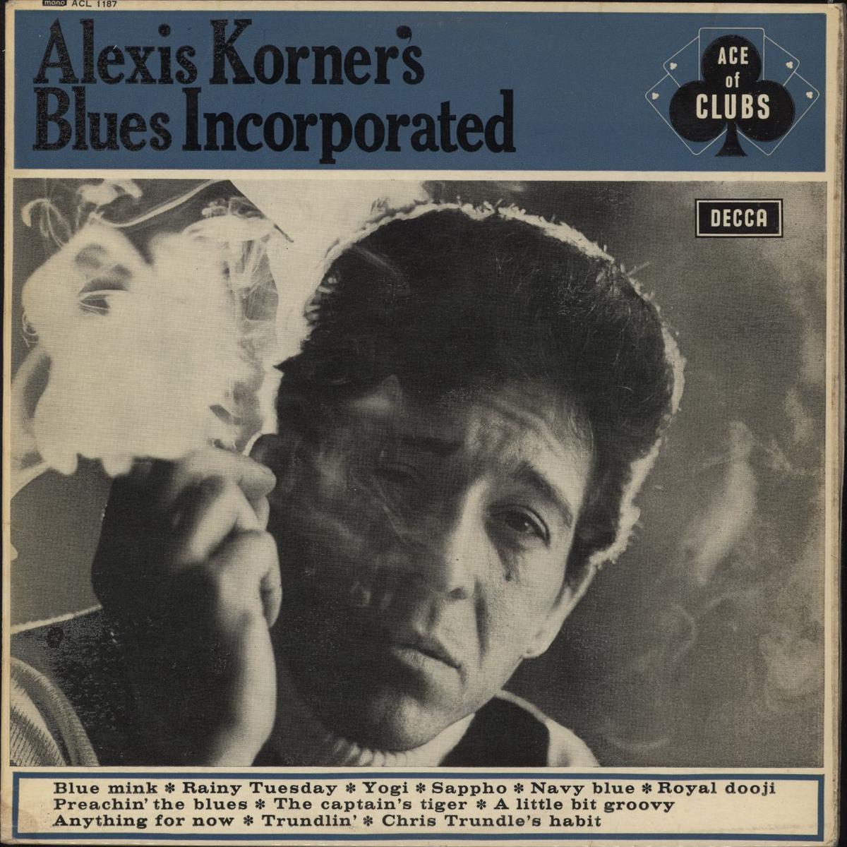 Alexis Korner Alexis Korner's Blues Incorporated - VG  Vinyl LP