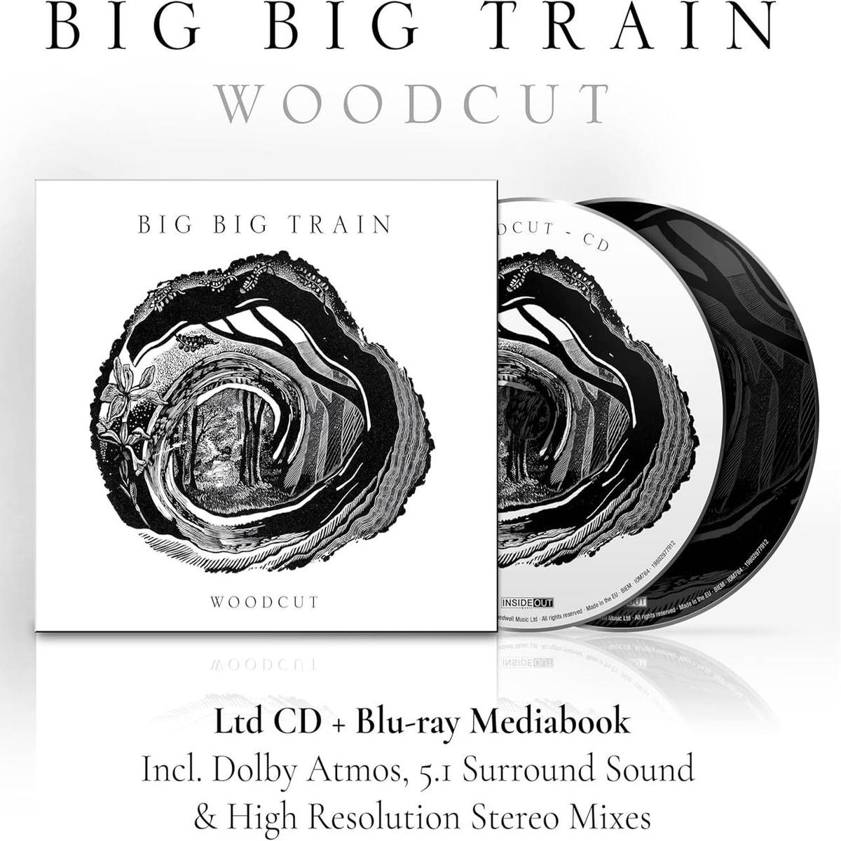 Big Big Train Woodcut - CD + Blu-Ray 5.1 | Dolby Atmos Mix - Mediabook - Sealed  CD album