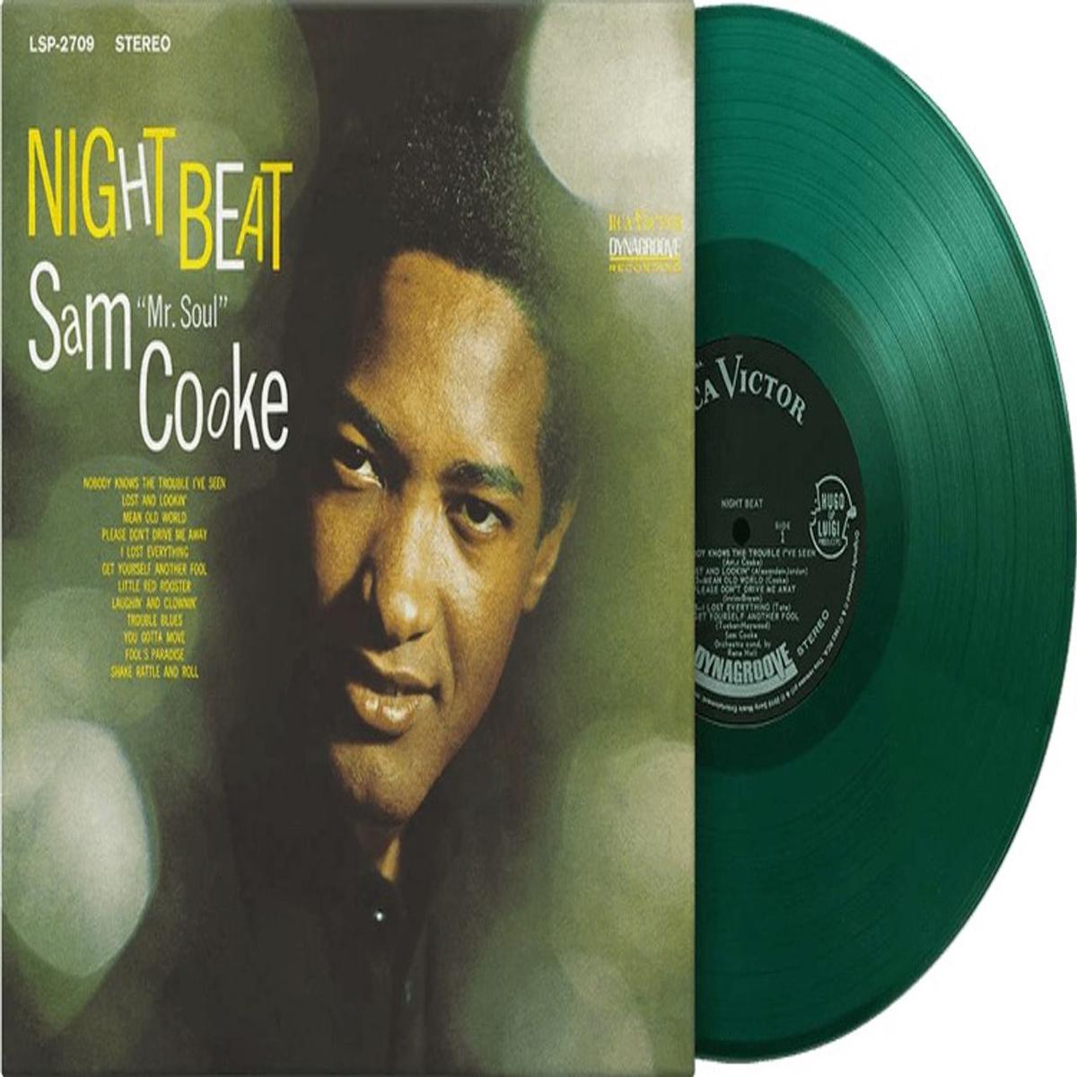Sam Cooke Night Beat - 180 Gram Green Vinyl - Numbered Edition  Vinyl LP