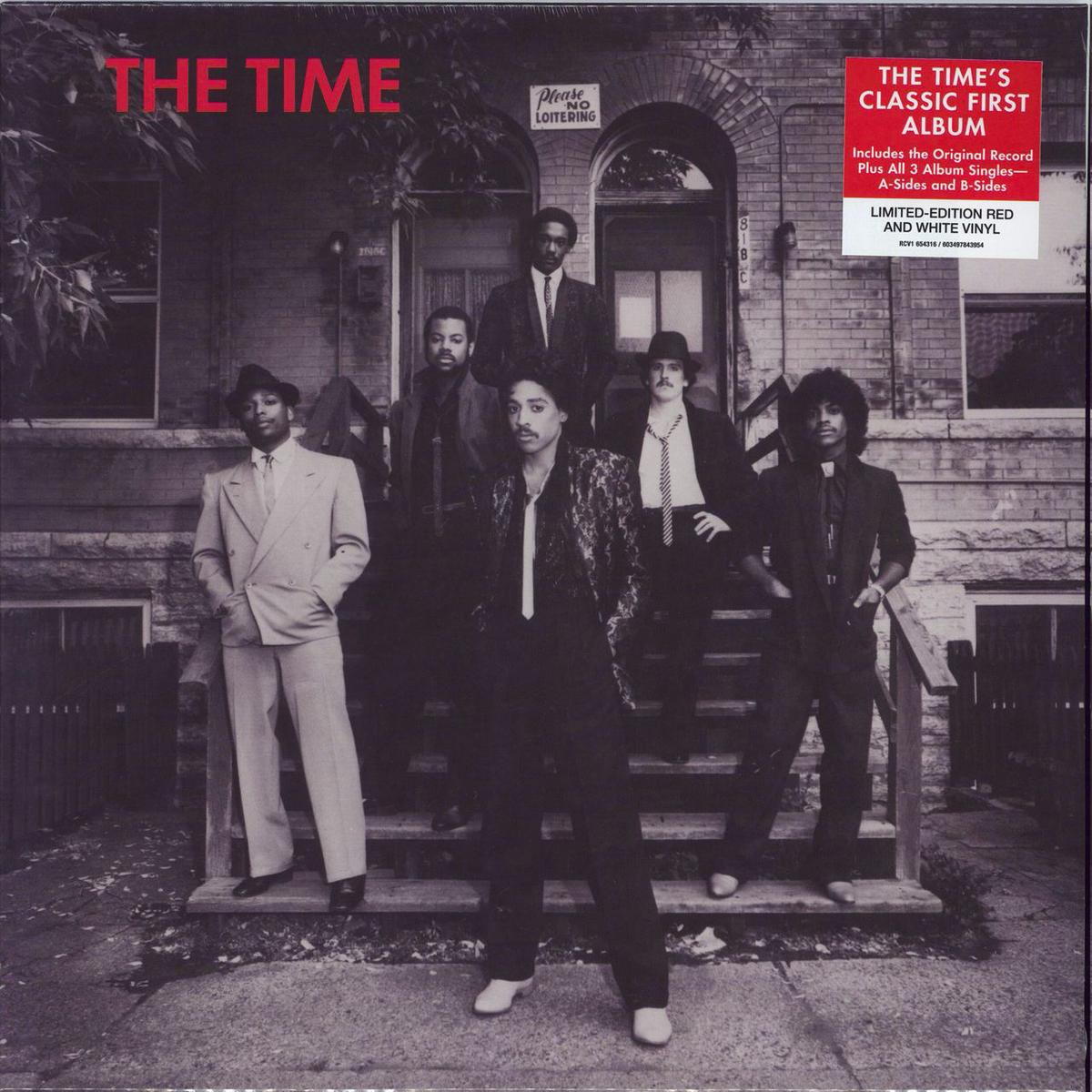 The Time The Time - Red & White Vinyl - Sealed  2-LP vinyl set