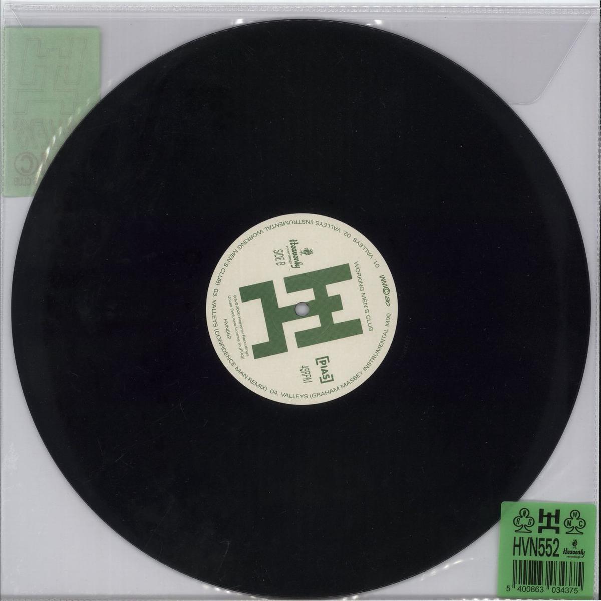 Working Men's Club Valleys  12" vinyl