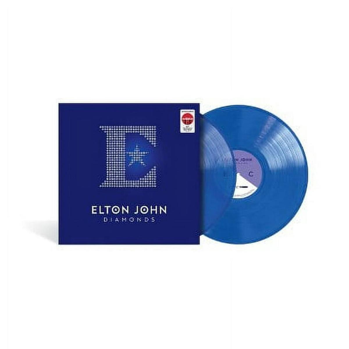Elton John Diamonds - Translucent Blue Vinyl - Sealed US 2-LP vinyl set