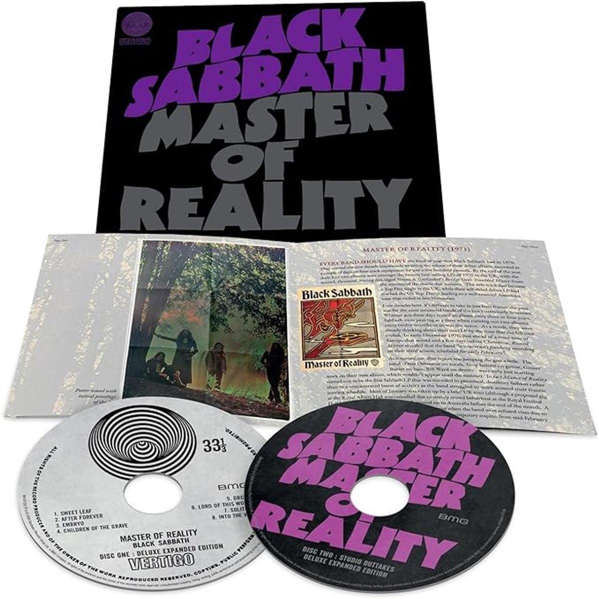 Black Sabbath Master Of Reality - Deluxe Edition - Double CD - Sealed  2-CD album set