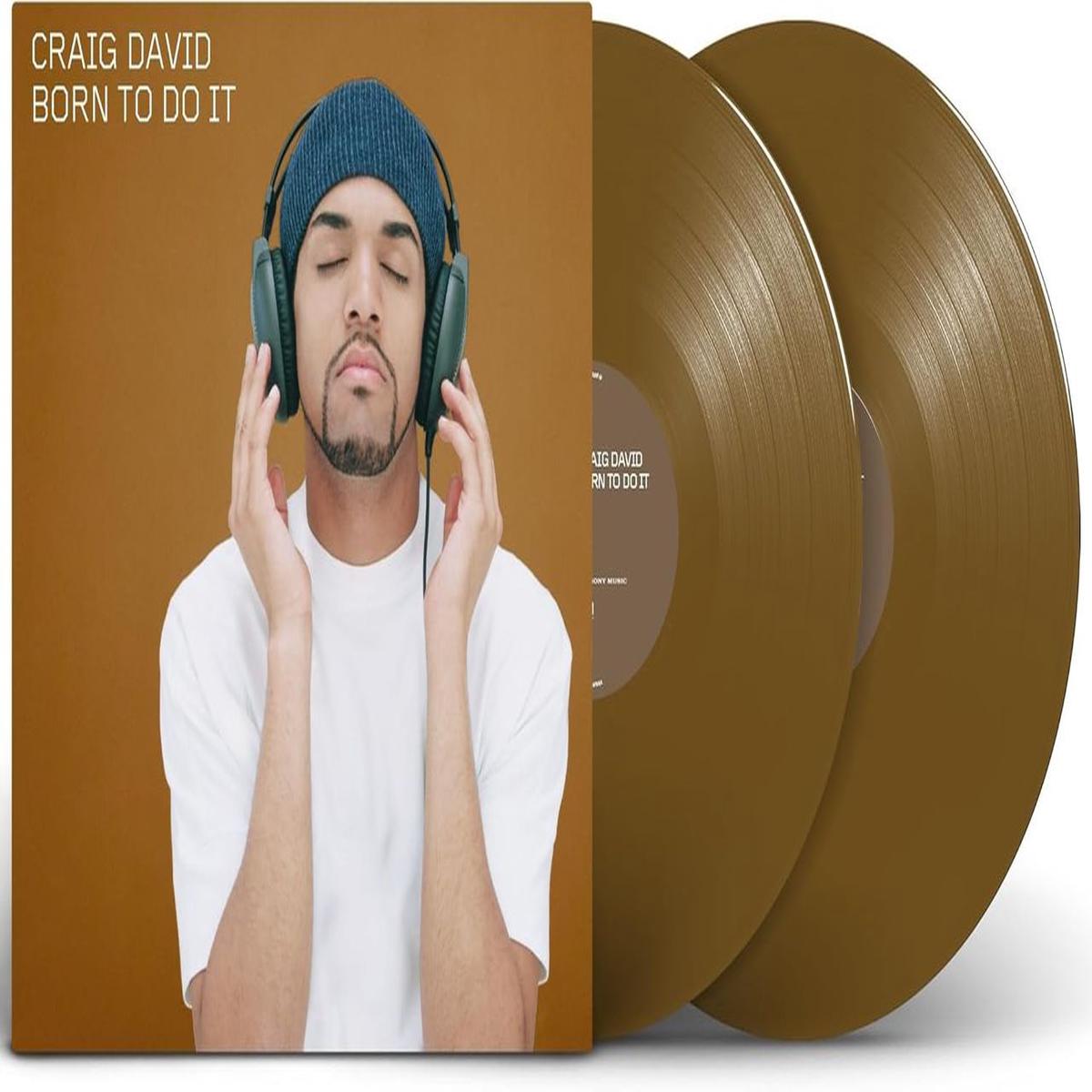 Craig David Born To Do It - 25th Anniversary Edition - Gold Vinyl - Sealed  2-LP vinyl set