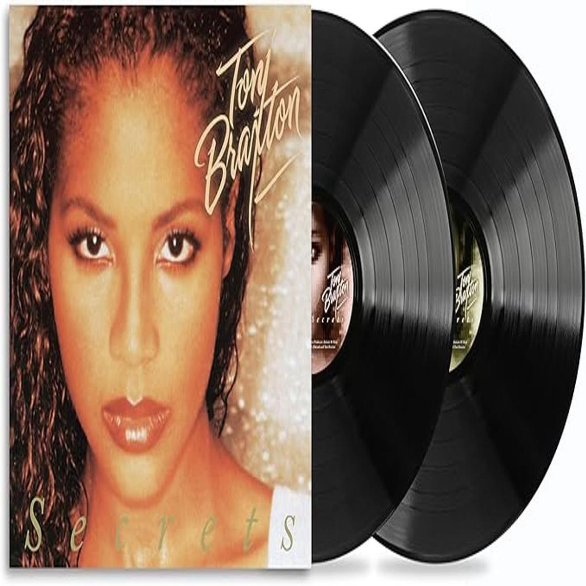 Toni Braxton Secrets - Black Vinyl - Sealed  2-LP vinyl set
