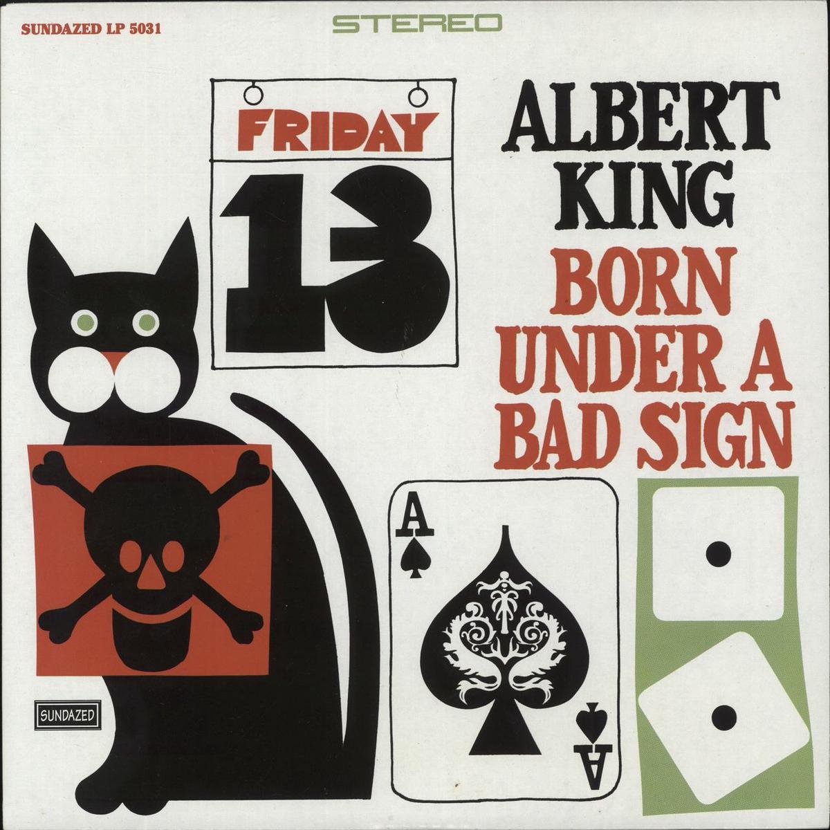Albert King Born Under A Bad Sign US Vinyl LP