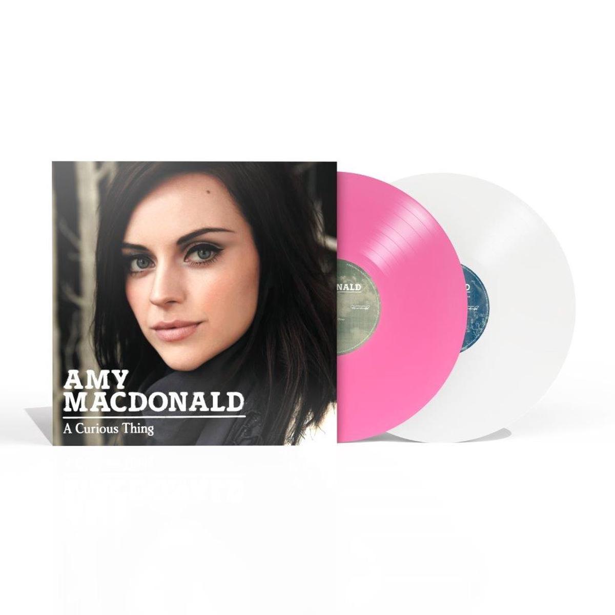 Amy MacDonald A Curious Thing - National Album Day 2025 - Pink & Clear Vinyl - Sealed  2-LP vinyl set