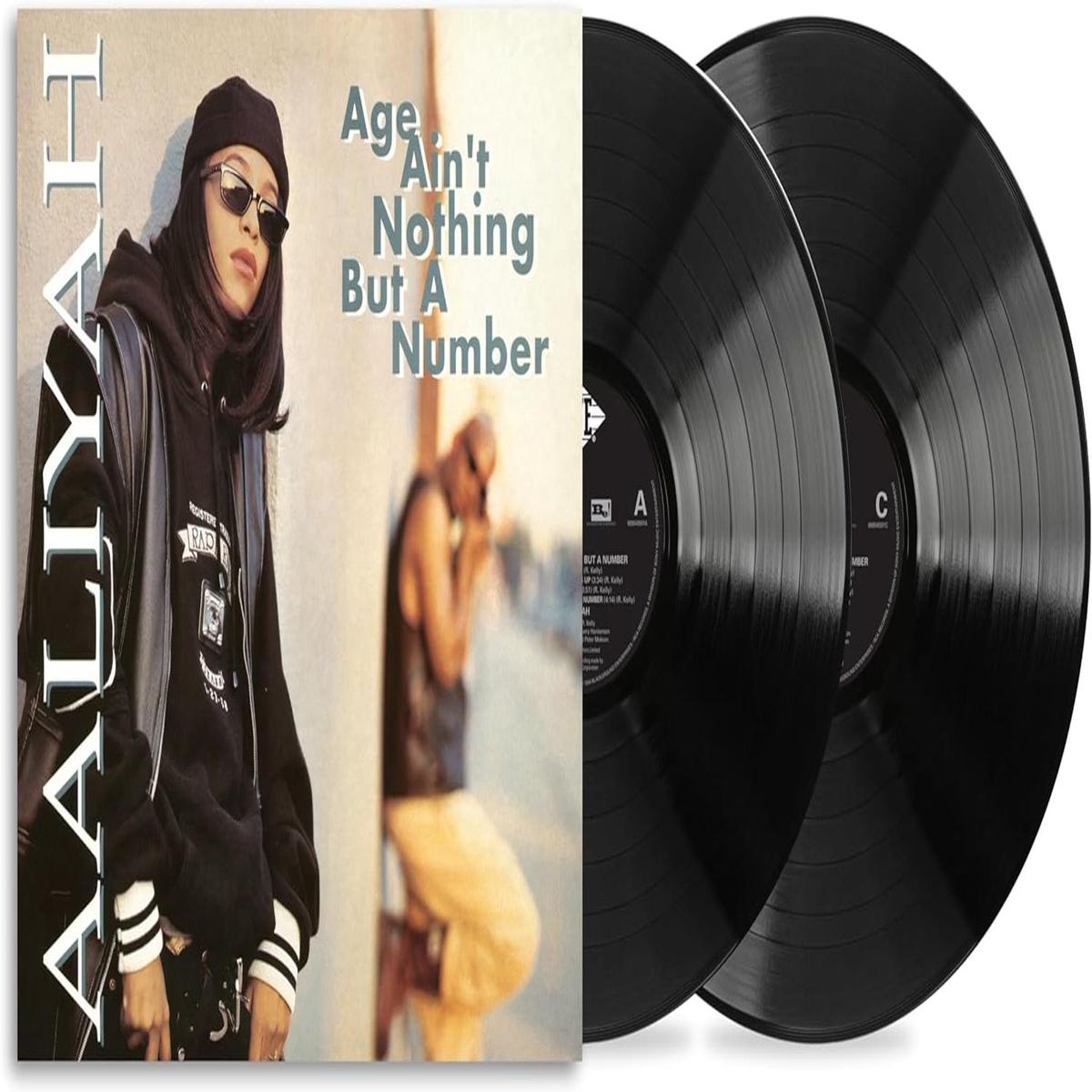 Aaliyah Age Ain't Nothing But A Number - Black Vinyl - Sealed  2-LP vinyl set