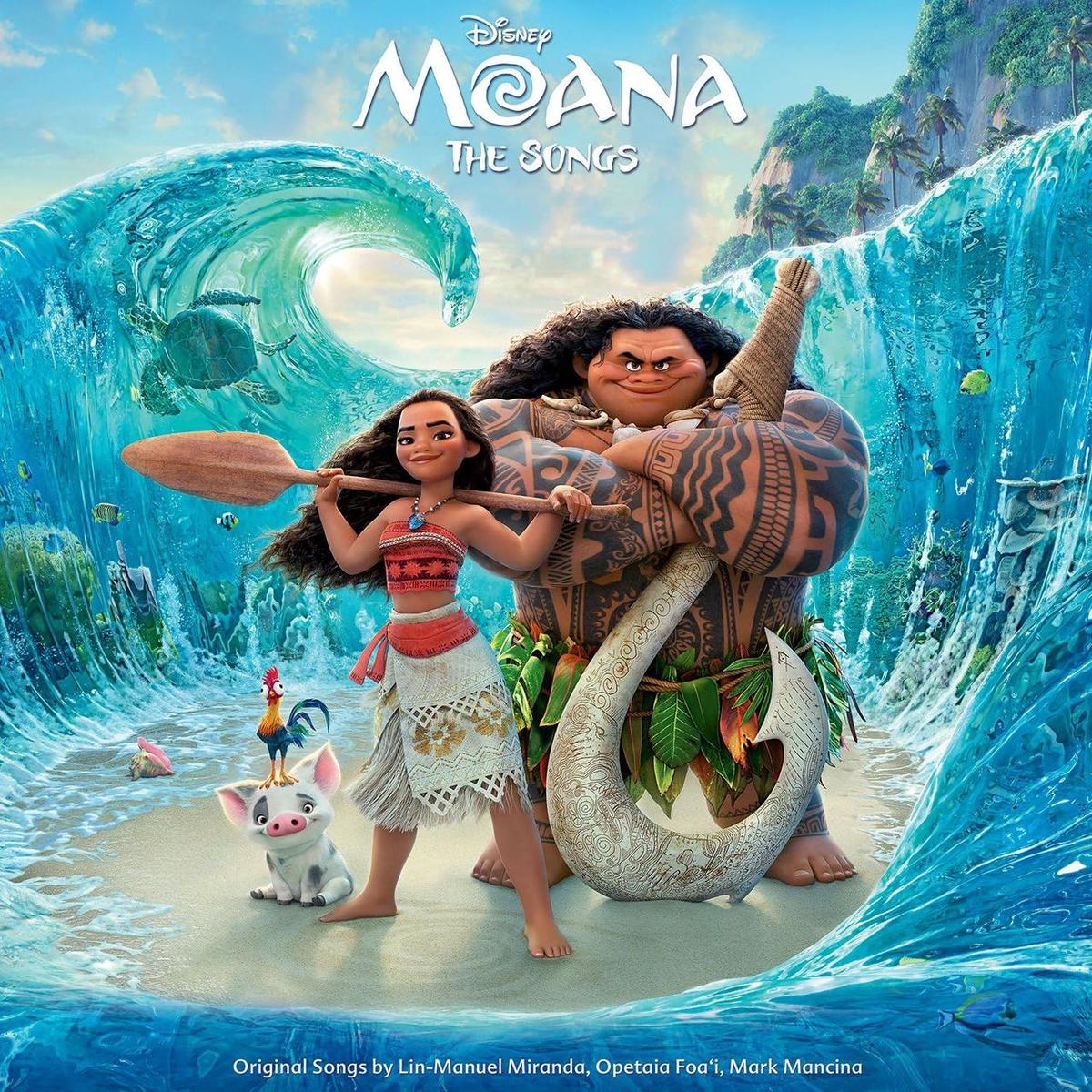 Original Soundtrack Moana The Songs - Black Vinyl - Sealed  Vinyl LP