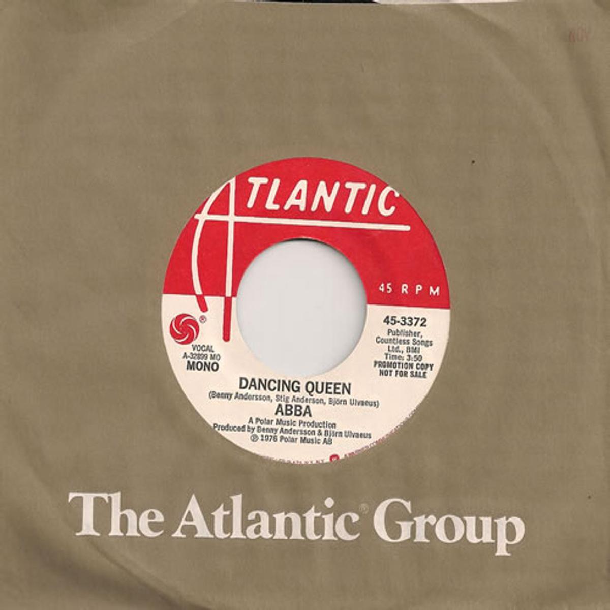 Abba Dancing Queen US Promo 7" vinyl