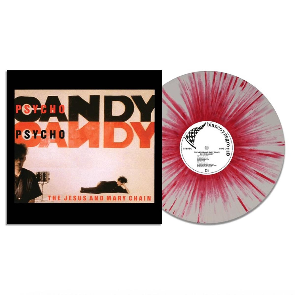 The Jesus & Mary Chain Psychocandy - National Album Day 2025 - Red & White Splatter Vinyl - Sealed  Vinyl LP