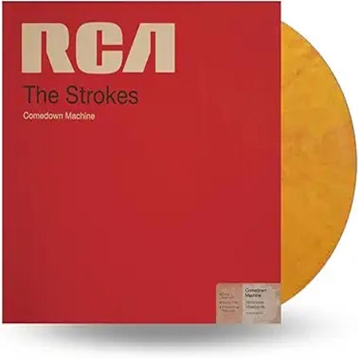 The Strokes Comedown Machine - Yellow & Red Marbled Vinyl - Sealed  Vinyl LP