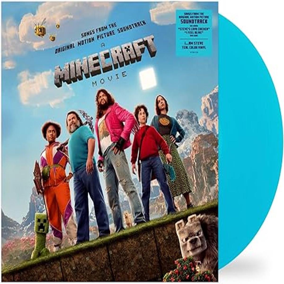 Original Soundtrack A Minecraft Movie [Songs from the Original Motion Picture Soundtrack] - Teal Vinyl - Sealed  Vinyl LP