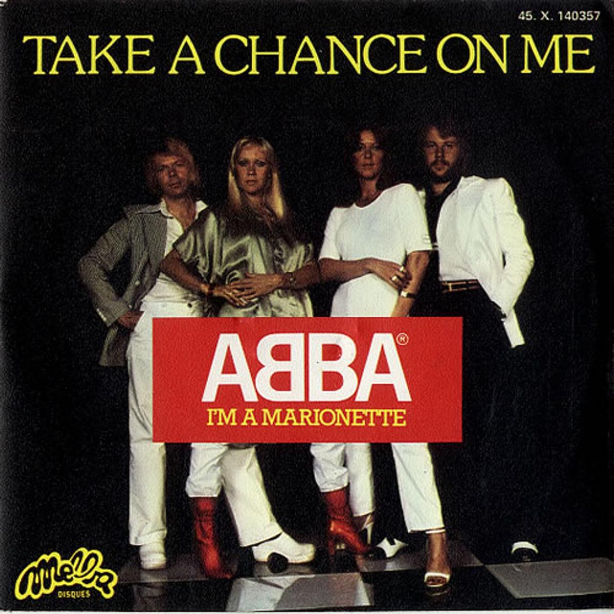 Abba Take A Chance On Me French 7" vinyl