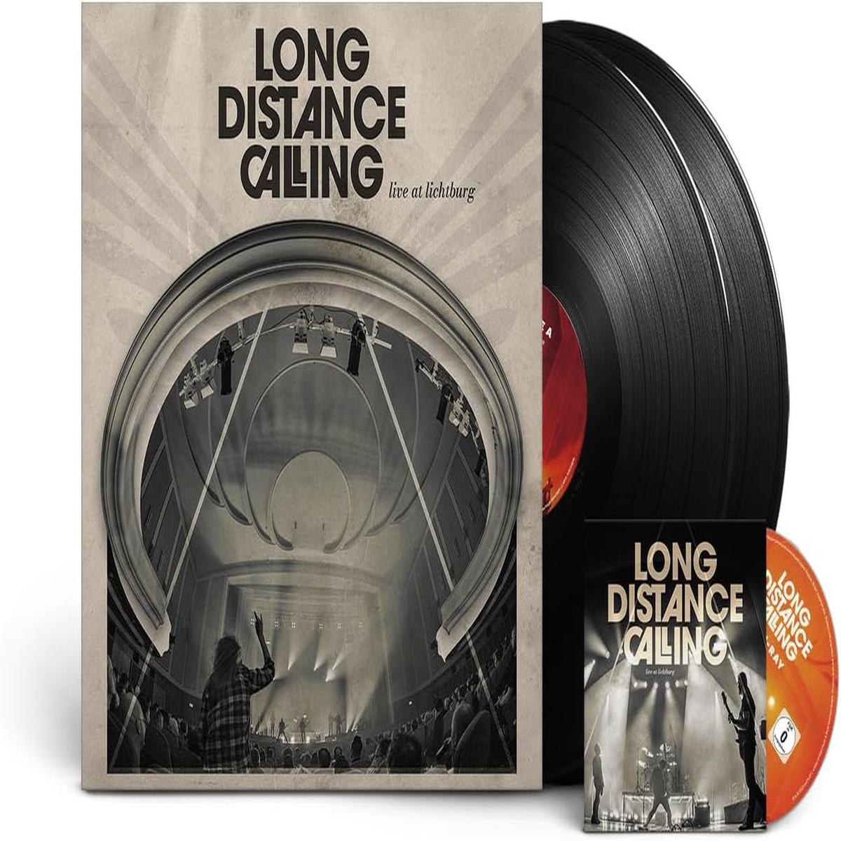 Long Distance Calling Live At Lichtburg - Black Vinyl 2LP + Blu-Ray Disc - Sealed  2-LP vinyl set