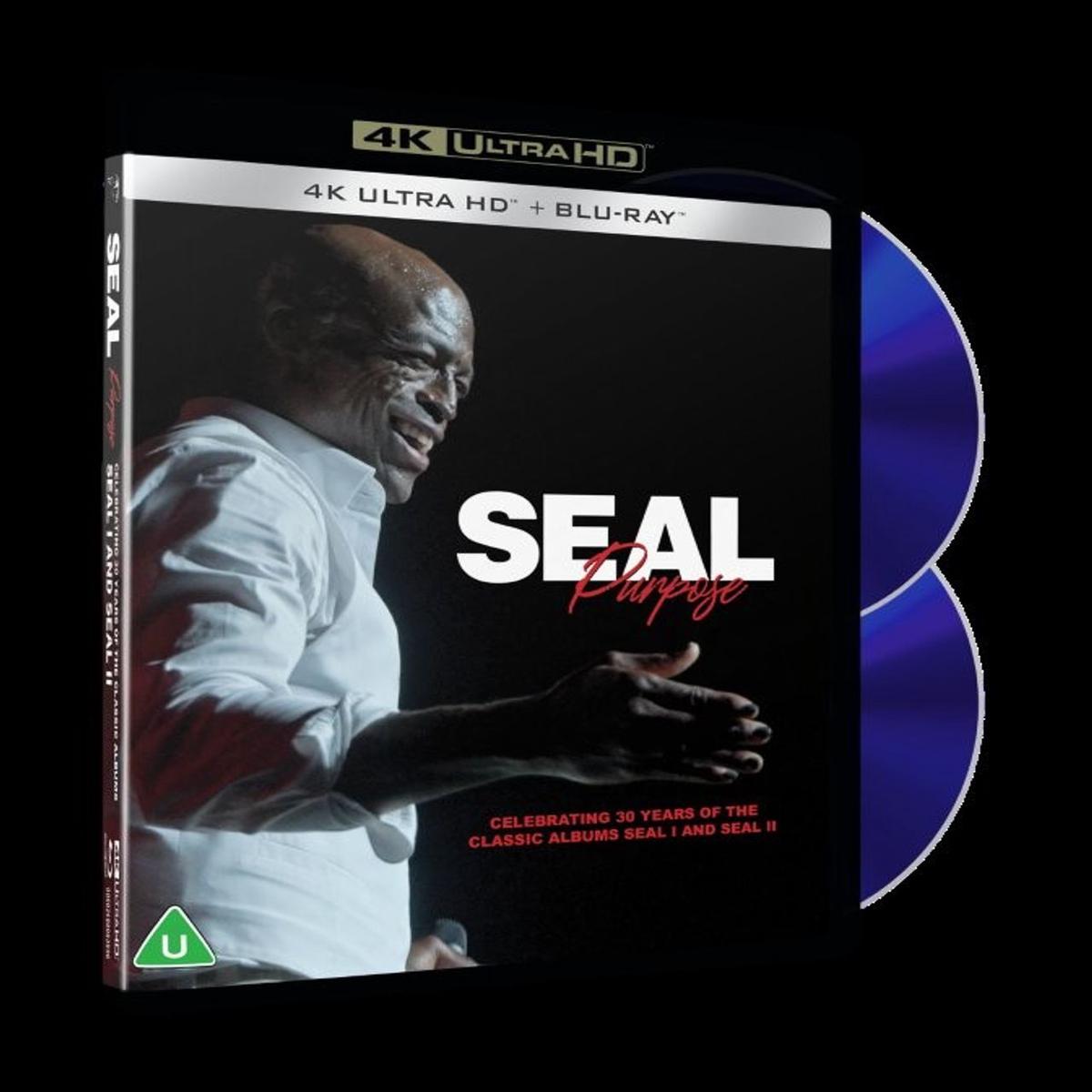 Seal Purpose: Celebrating 30 Years of the Classic Albums Seal I and Seal II - 4K Ultra HD + Blu-ray  Blu Ray