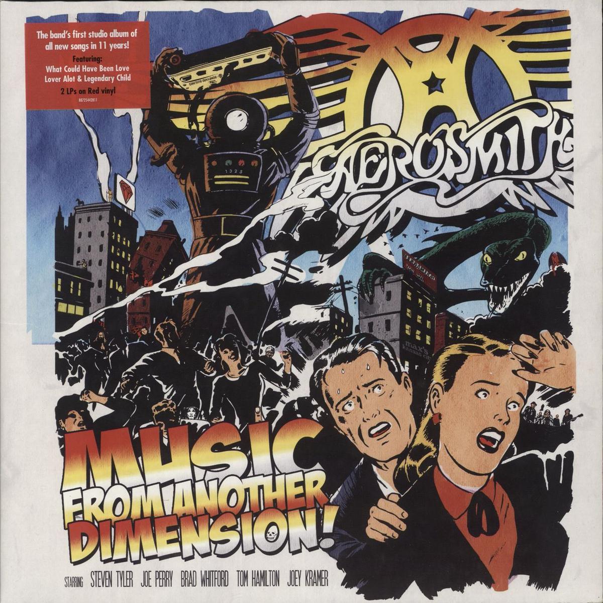 Aerosmith Music From Another Dimension - Red Vinyl  2-LP vinyl set