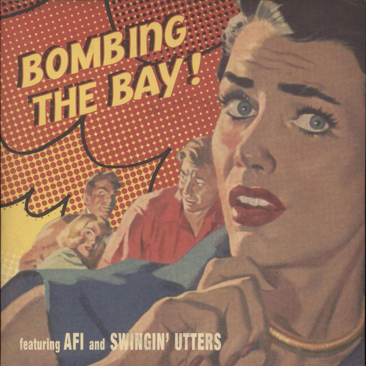 AFI Bombing The Bay! US 7" vinyl