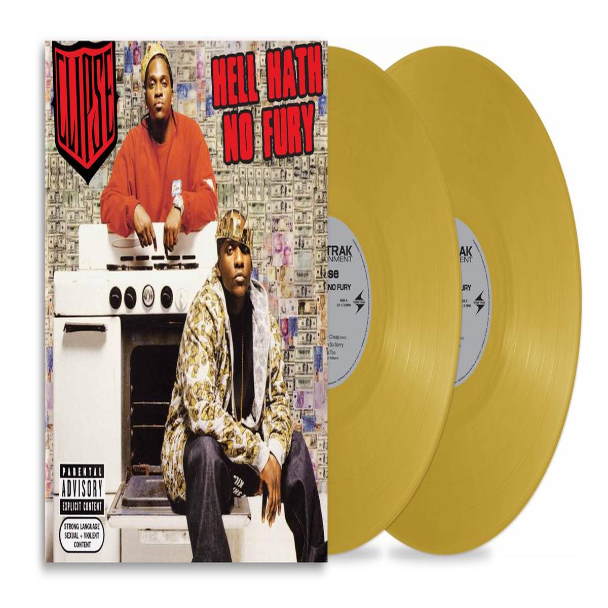 Clipse Hell Hath No Fury - Gold Vinyl - Sealed  2-LP vinyl set