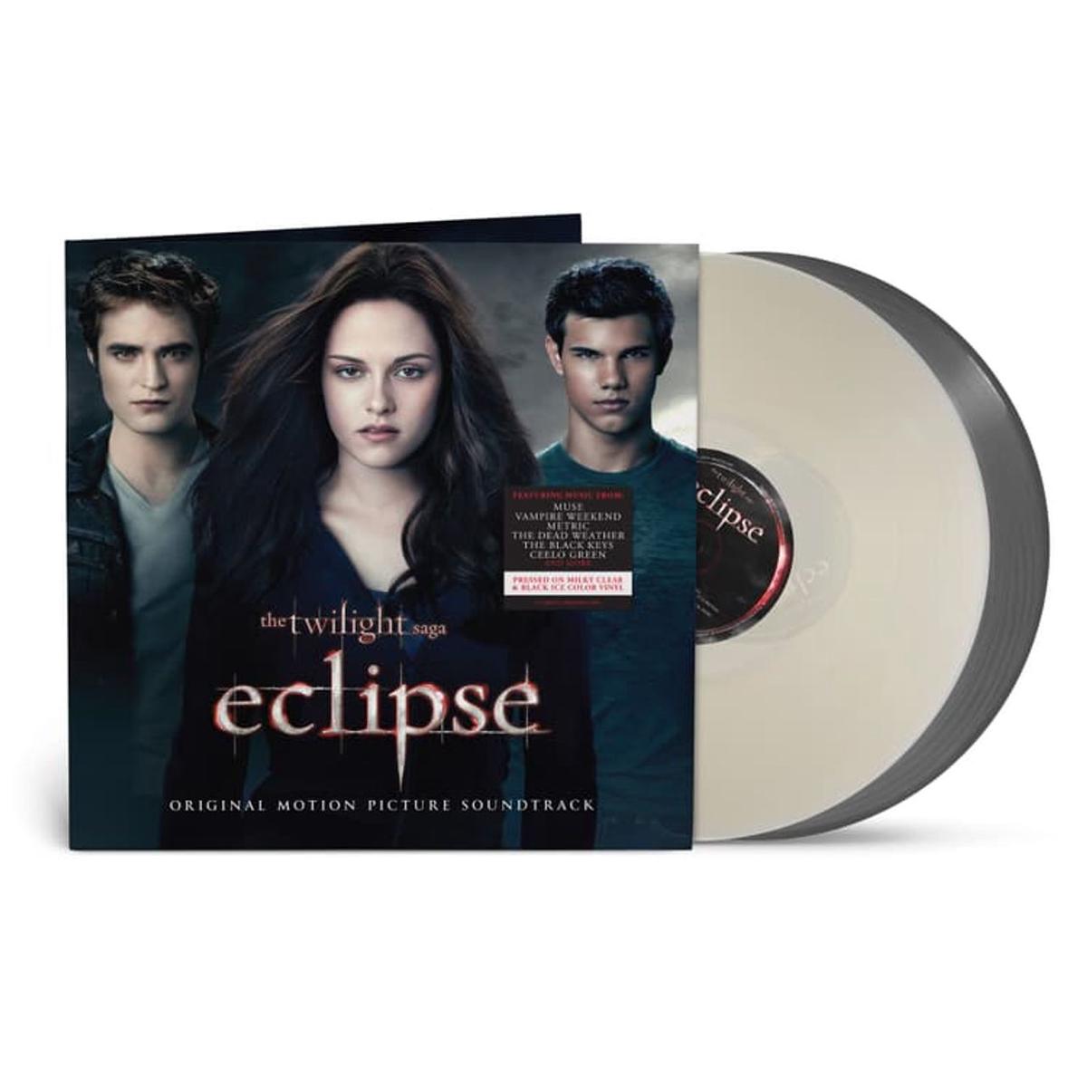 Original Soundtrack The Twilight Saga: Eclipse - Milky Clear & Black Ice Vinyl - Sealed  2-LP vinyl set