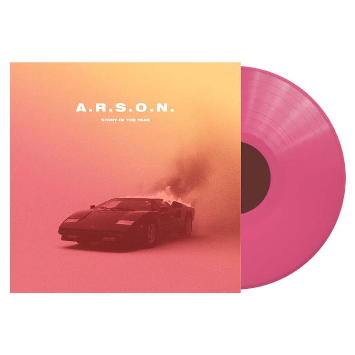 Story Of The Year A.R.S.O.N. - Hot Pink Vinyl - Sealed  Vinyl LP
