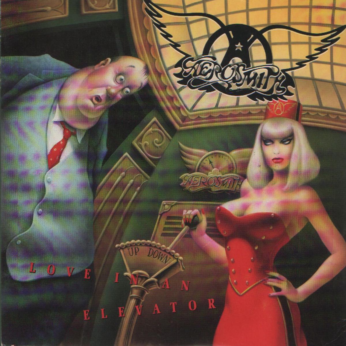 Aerosmith Love In An Elevator  7" vinyl