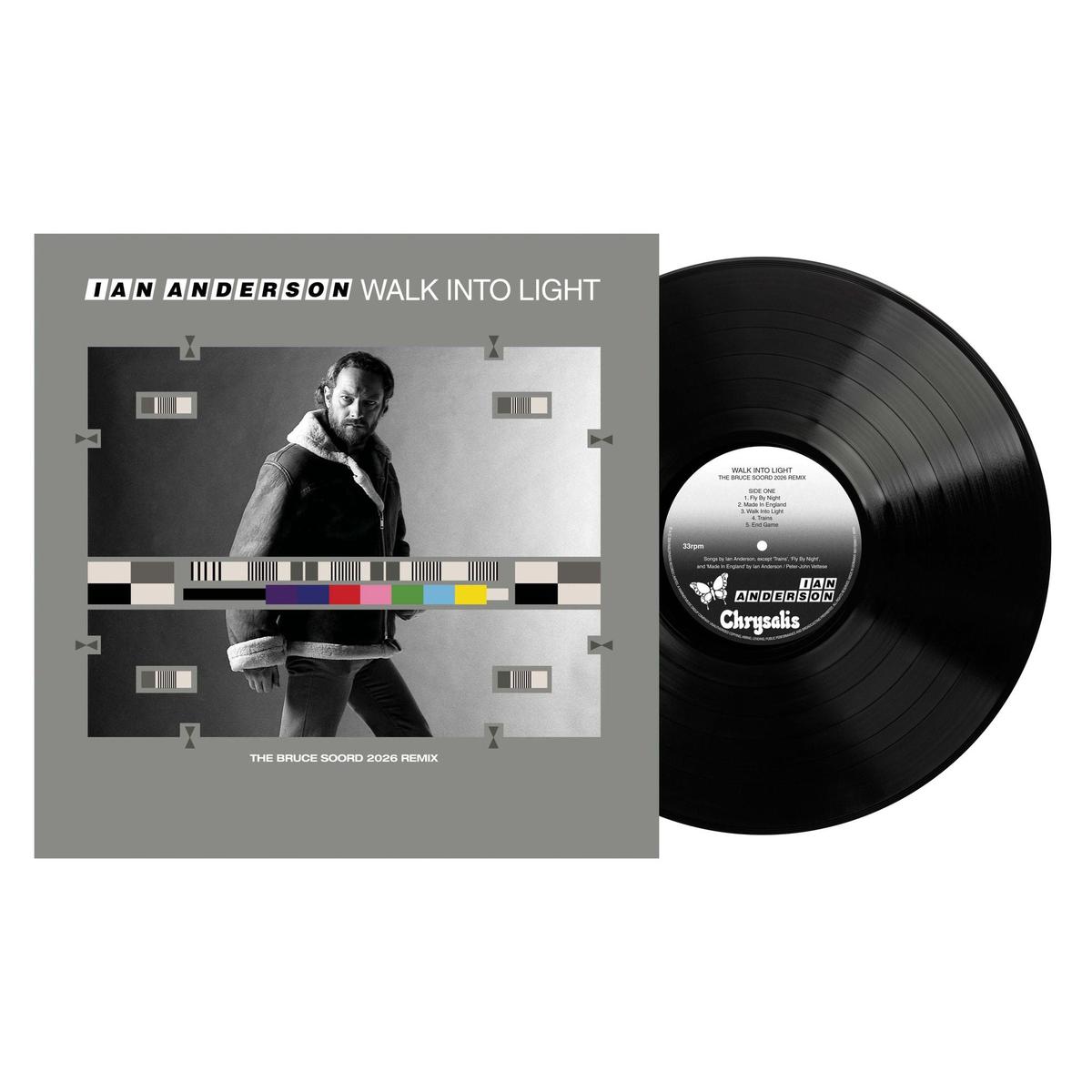 Ian Anderson Walk Into Light (The Bruce Soord 2026 Remix) - Black Vinyl - Sealed  Vinyl LP