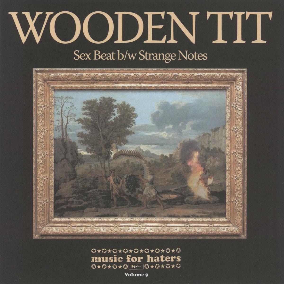 Wooden Tit Sex Beat B/W Strange Notes - Purple Vinyl Italian 7" vinyl