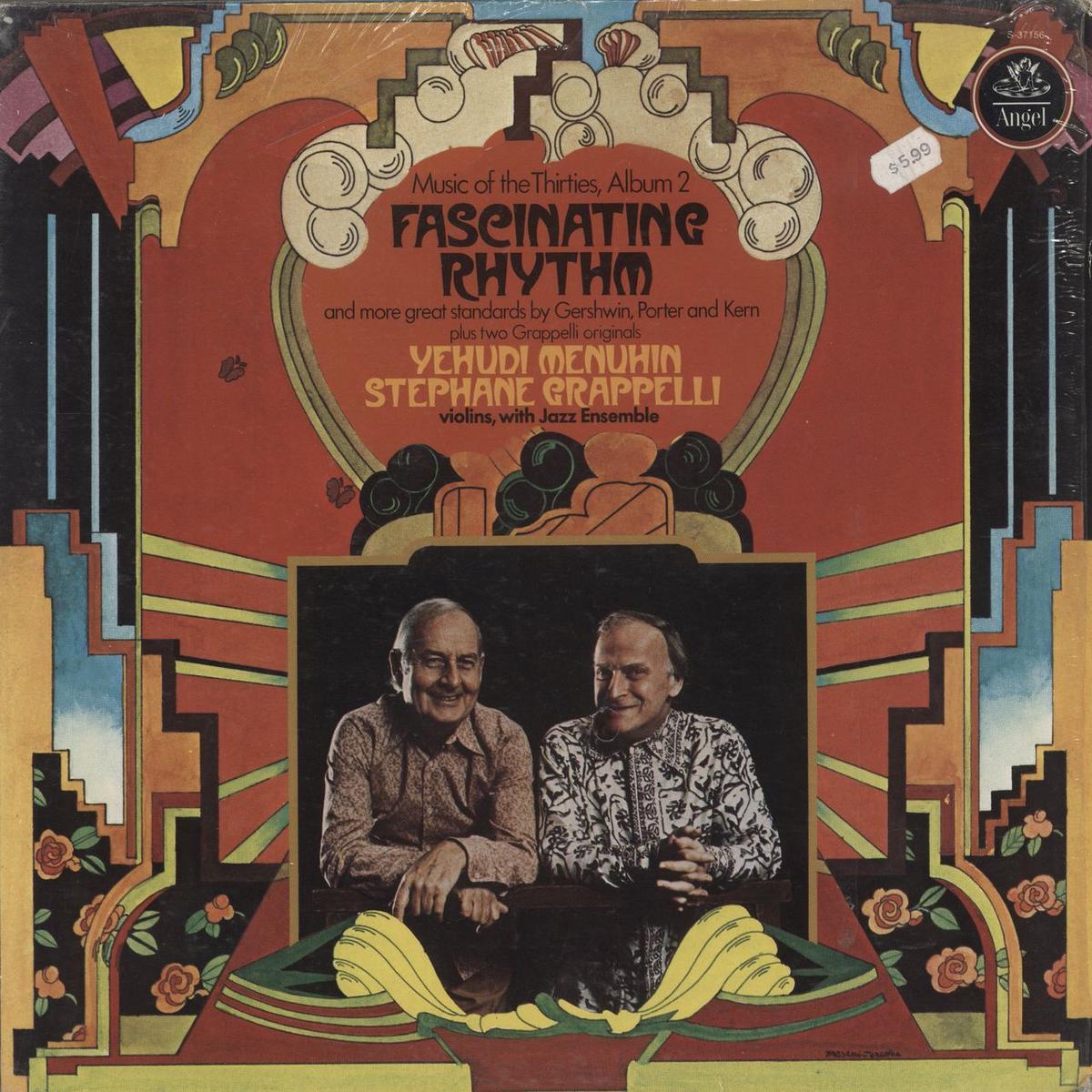 Yehudi Menuhin & Stphane Grappelli Fascinating Rhythm (Music Of The Thirties, Album 2) US Vinyl LP