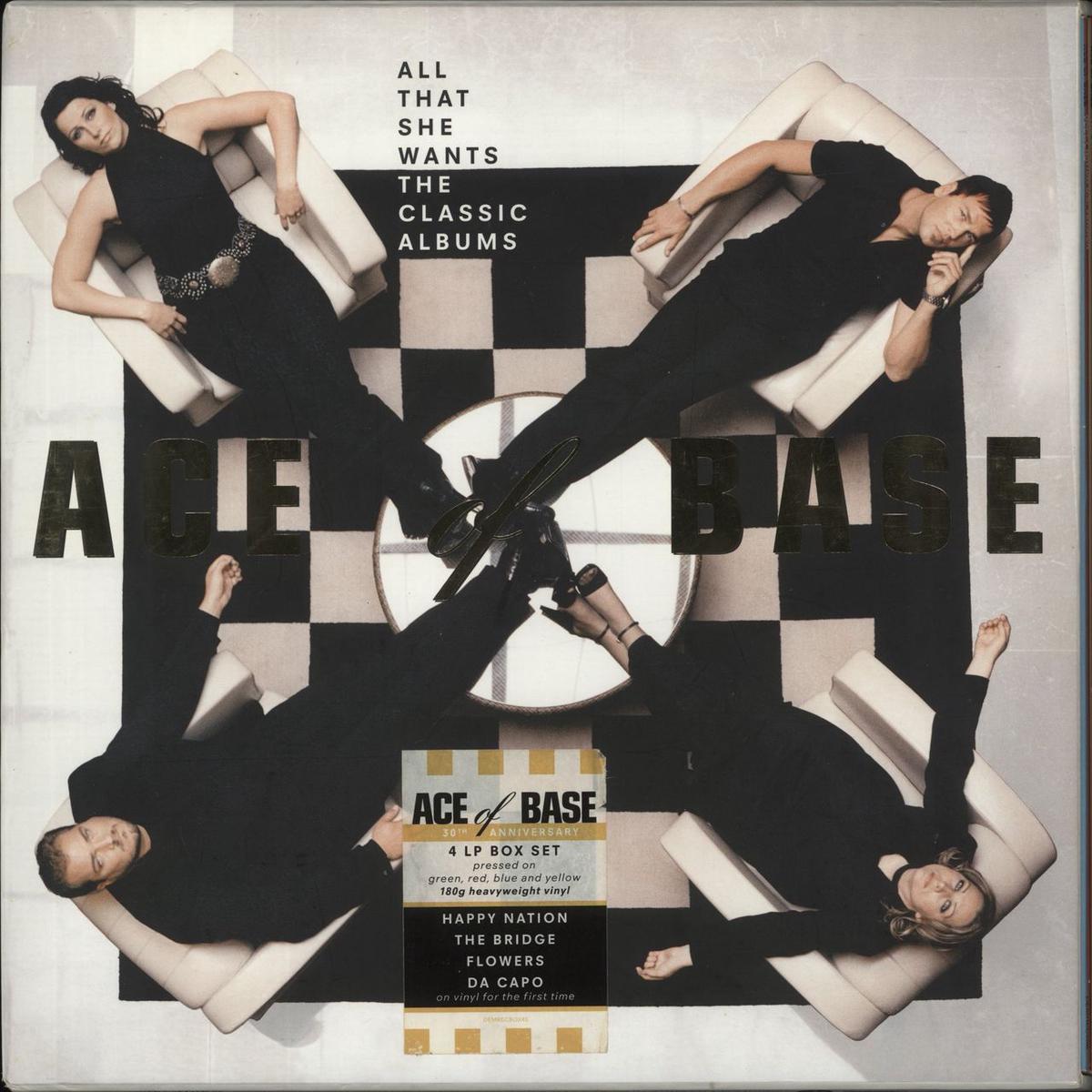 Ace Of Base All That She Wants: The Classic Albums  4-LP vinyl set