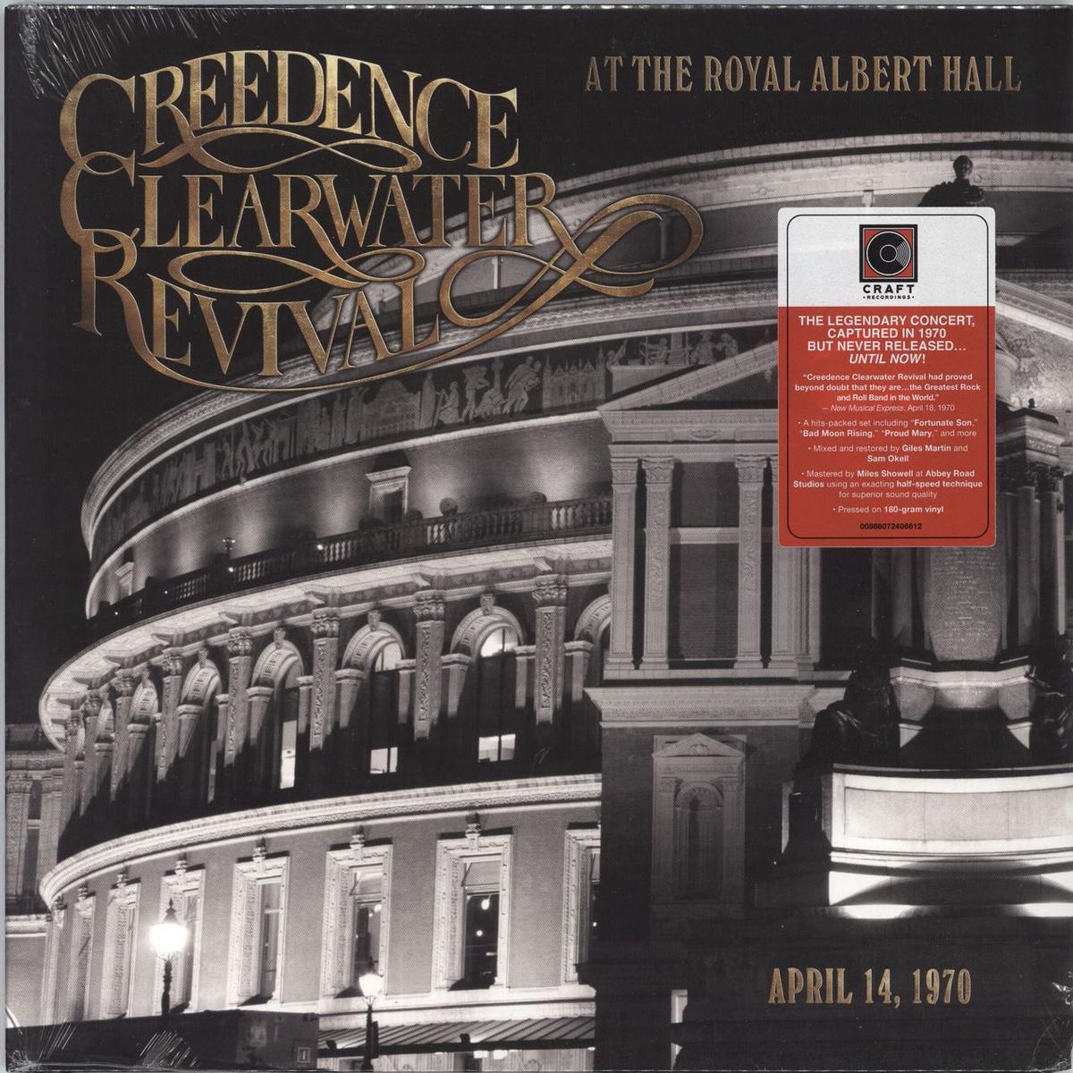 Creedence Clearwater Revival At The Royal Albert Hall [April 14, 1970] - 180 Gram Vinyl - Sealed US Vinyl LP