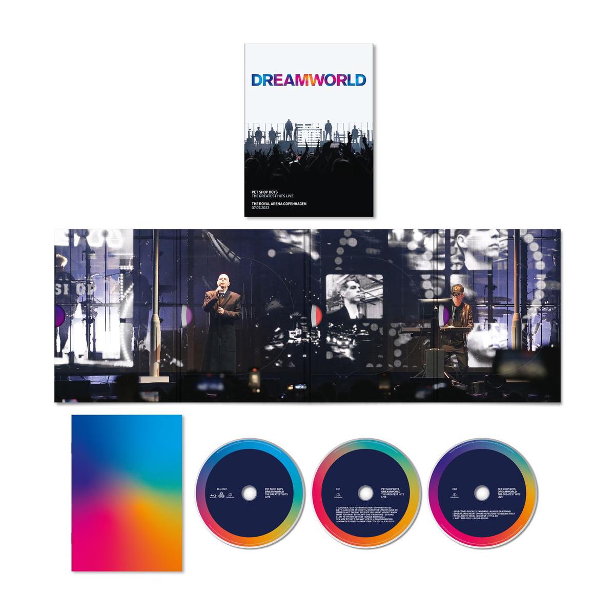 Pet Shop Boys Dreamworld: The Greatest Hits Live - 2CD + Blu-Ray Edition - Sealed  2-CD album set