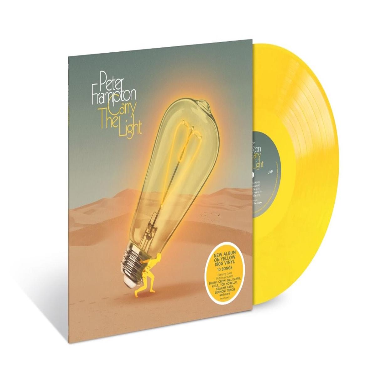 Peter Frampton Carry The Light - 180 Gram Yellow Vinyl - Sealed  Vinyl LP