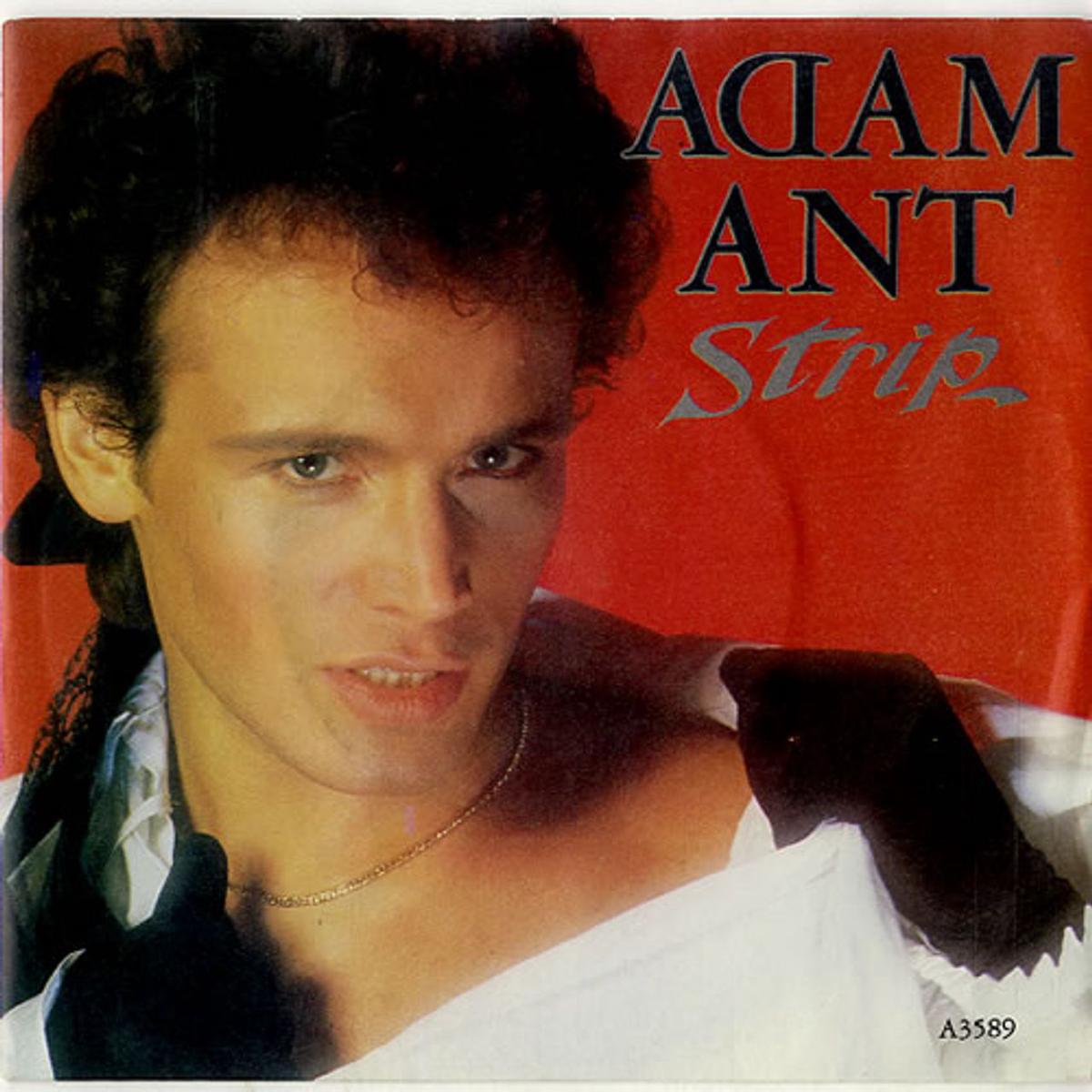Adam Ant Strip - Inj - P/S  7" vinyl