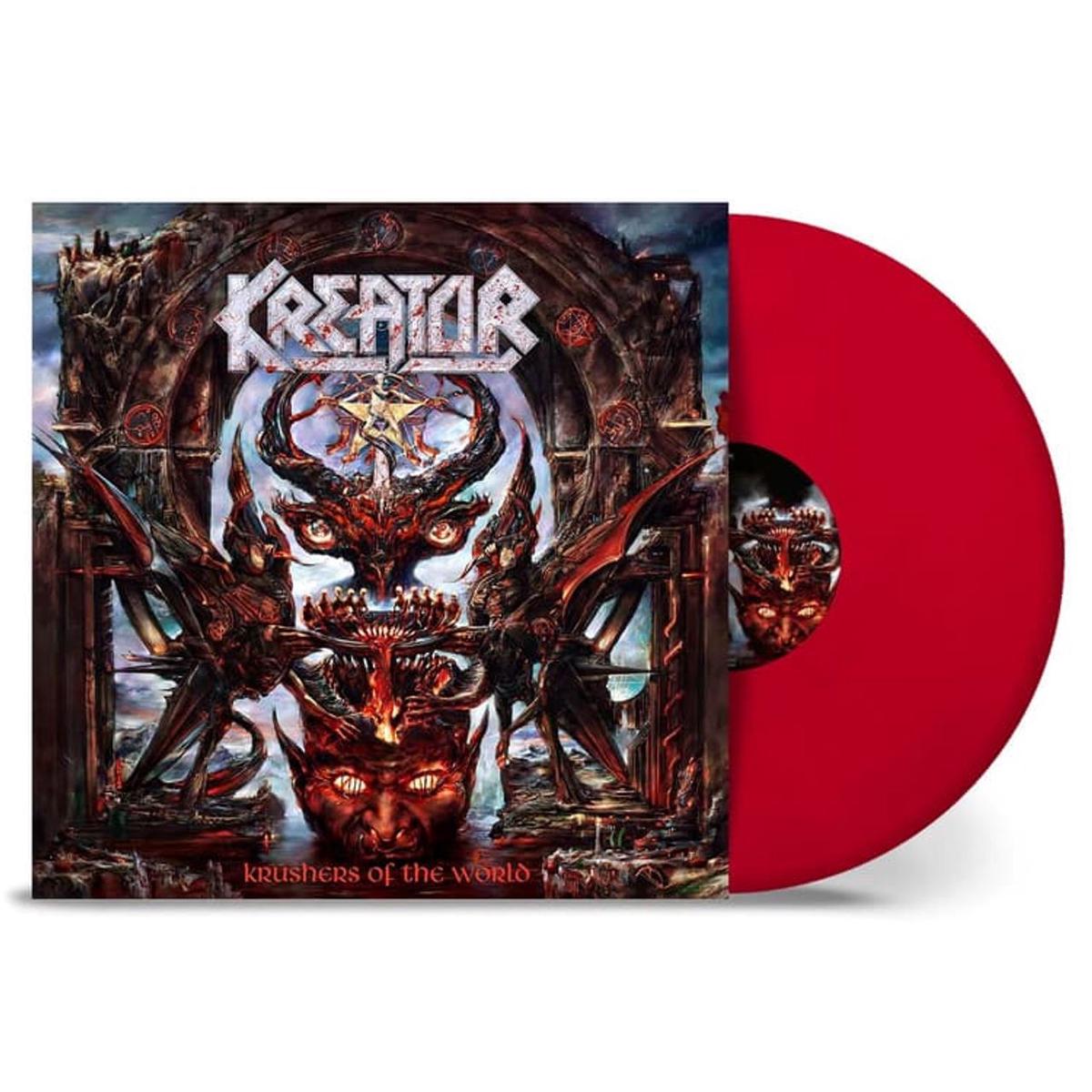 Kreator Krushers Of The World - Red Vinyl - Sealed  Picture disc LP