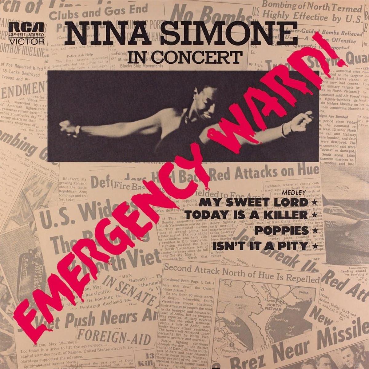 Nina Simone In Concert - Emergency Ward! 180 Gram Black Vinyl  Vinyl LP