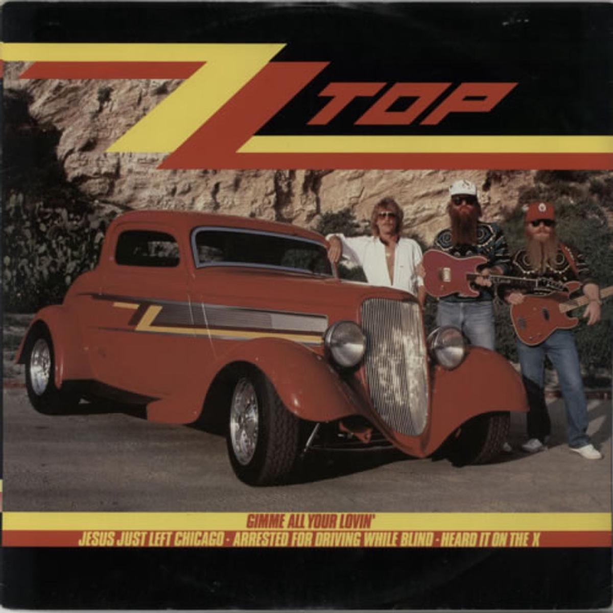 ZZ Top Gimme All Your Lovin + Patch  12" vinyl