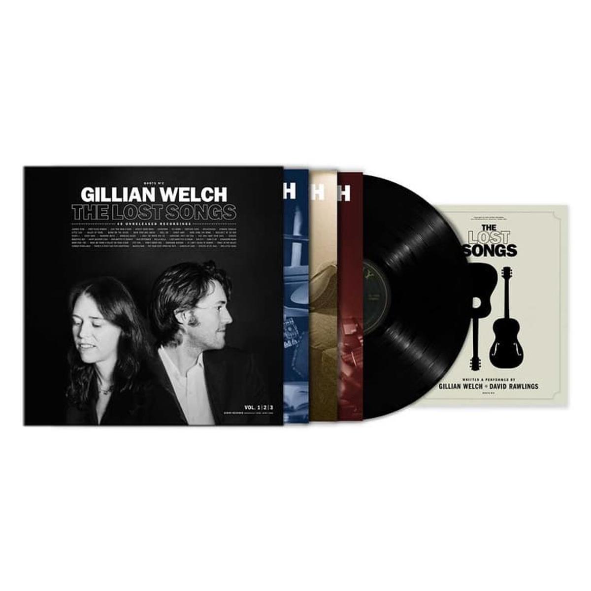 Gillian Welch Boots No. 2: The Lost Songs - 5th Anniversary Edition - Black Vinyl Box Set - Sealed  Vinyl box set