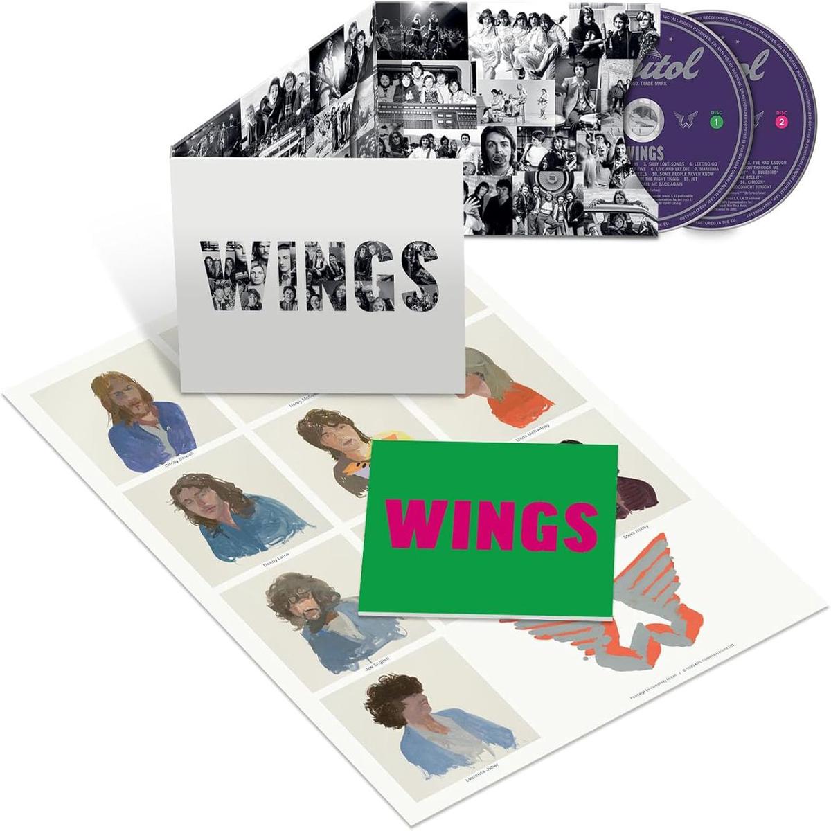 Paul McCartney and Wings Wings - 2CD Collection + 36-page Booklet & Poster - Sealed  2-CD album set