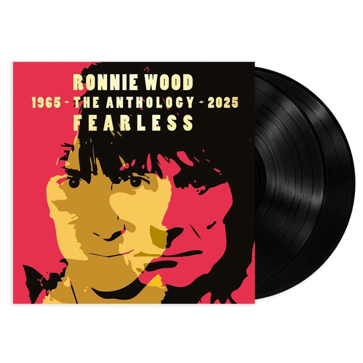 Ronnie Wood Fearless: The Anthology 1965-2025 - 180 Gram Black - Sealed  2-LP vinyl set