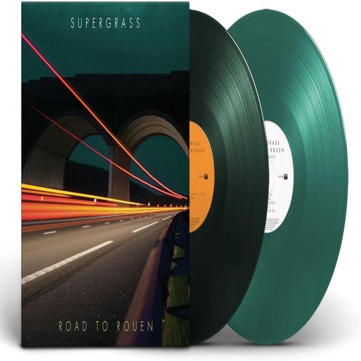 Supergrass Road to Rouen - 20th Anniversary Edition - Petrol / Forest Green Vinyl - Sealed  2-LP vinyl set
