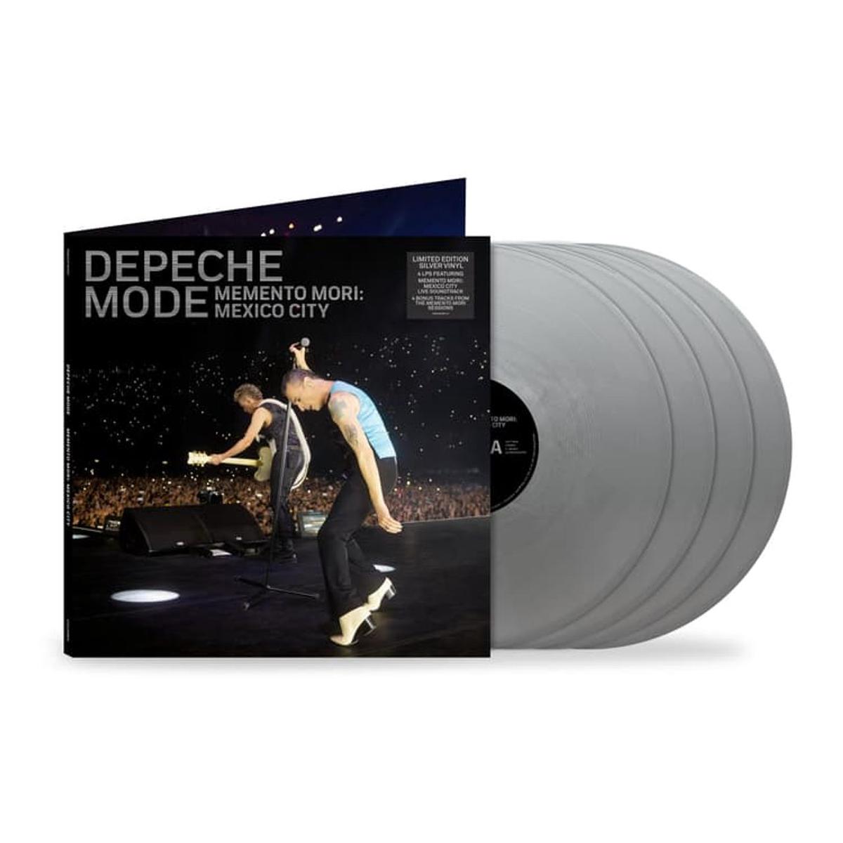 Depeche Mode Memento Mori: Mexico City - Silver Vinyl - Sealed  4-LP vinyl set