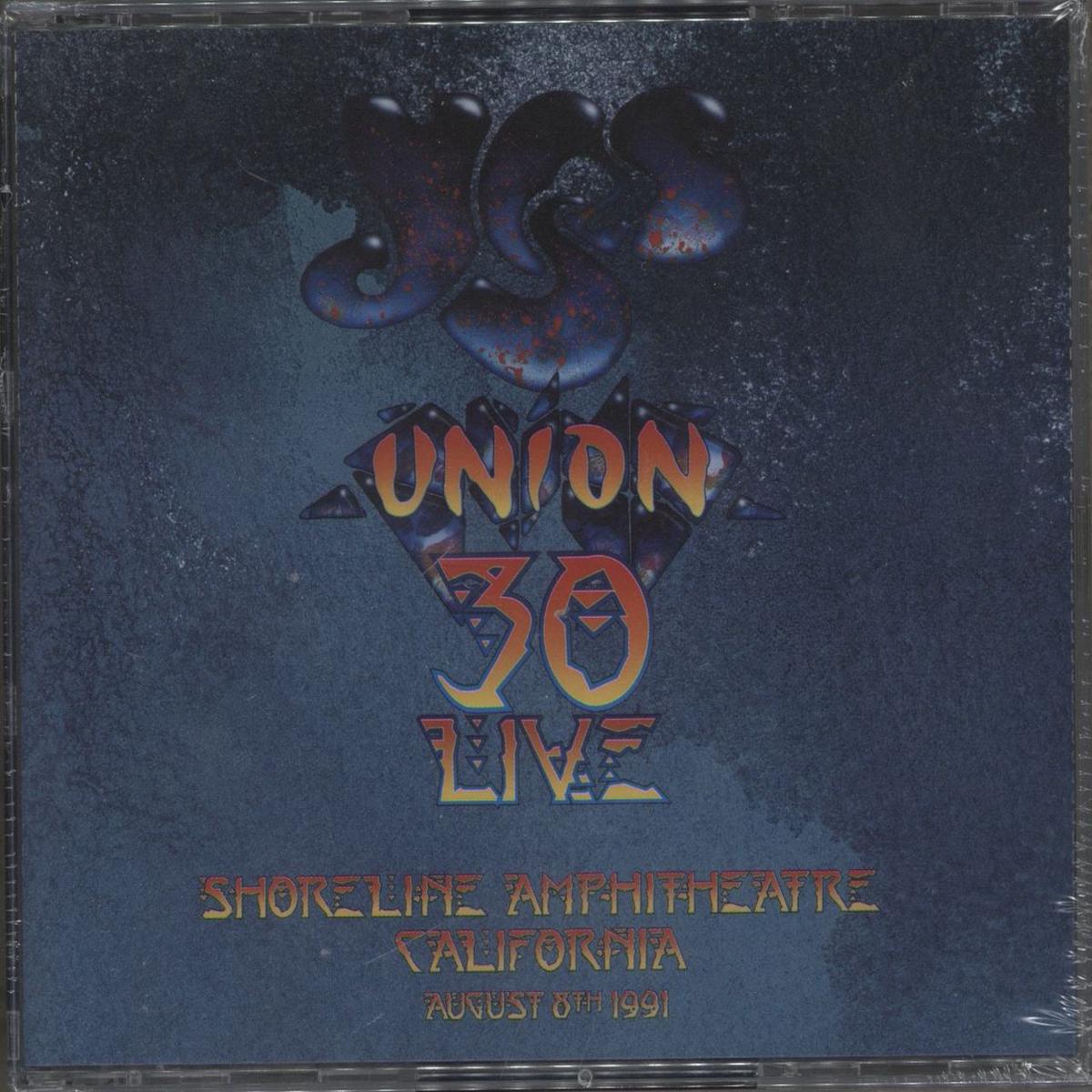 Yes Union 30 Live - Shoreline Amphitheatre, California, August 8th 1991  3-CD set